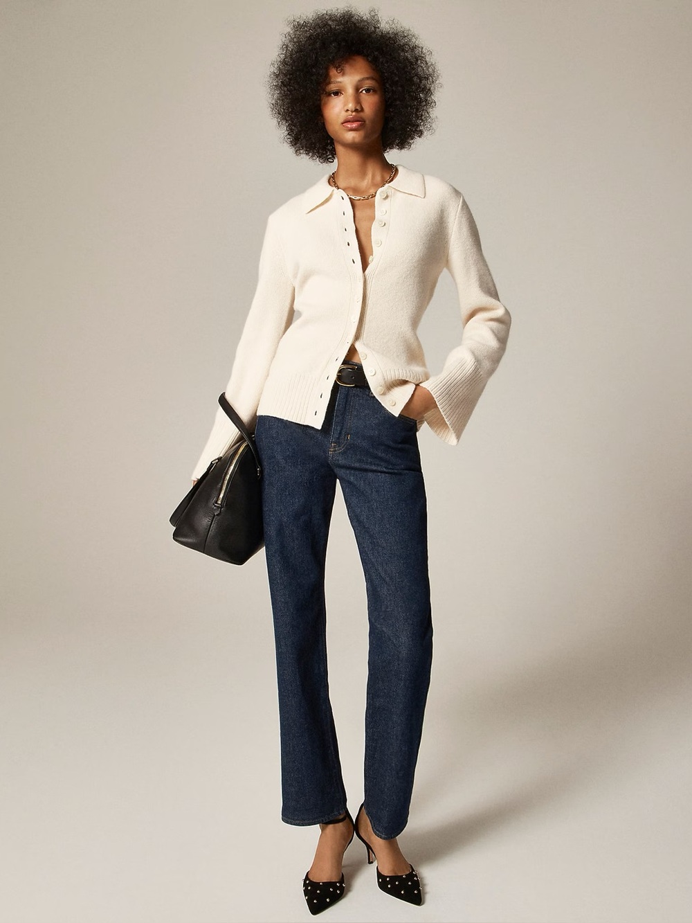 J. Crew Milano-Stitch Cardigan